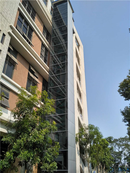 佛山体育学校铝塑板玻璃幕墙